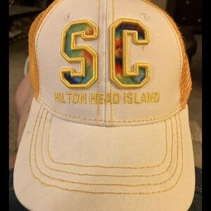Hilton Head SC snap back hat.